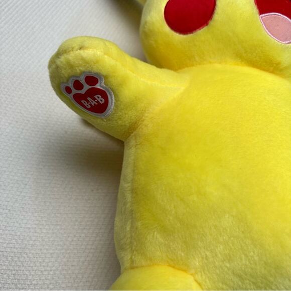 Build A Bear Pokémon Pikachu LG Plush Stuffed Animal Sound 2021 Nintendo - Picture 4 of 5